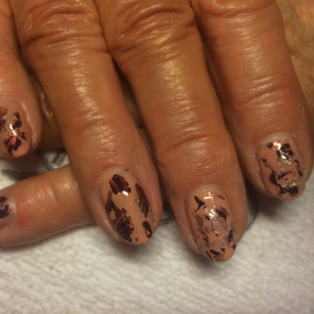 gelnagels op eigen nagel